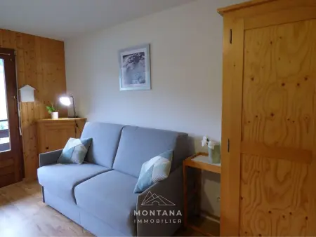 Studio 4 pers avec vue Mont Lachat et garage : photo 3