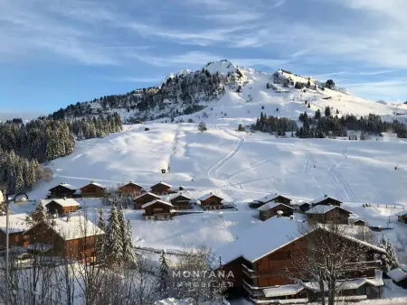 Studio 4 pers avec vue Mont Lachat et garage : photo 9