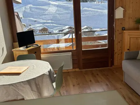 Studio 4 pers avec vue Mont Lachat et garage : photo 15