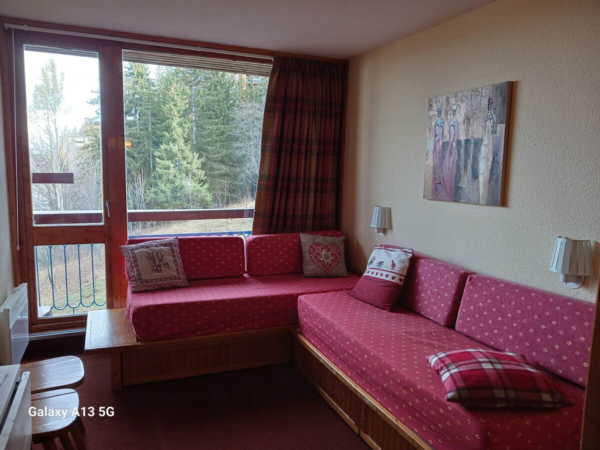 Studio 17m² balcon montagne aux Arcs 1800, animaux OK - Photo 1