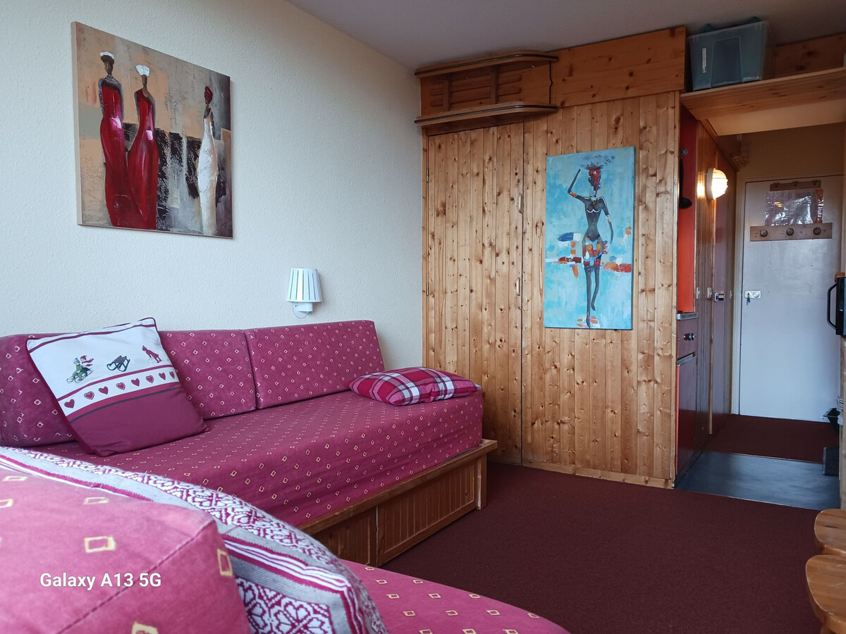 Studio 17m² balcon montagne aux Arcs 1800, animaux OK - Photo 2