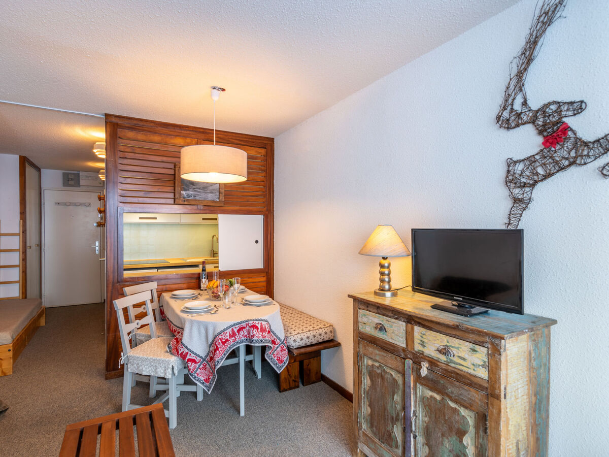 Studio 25 m² Tignes, balcon sud, skis au pied - Photo 1