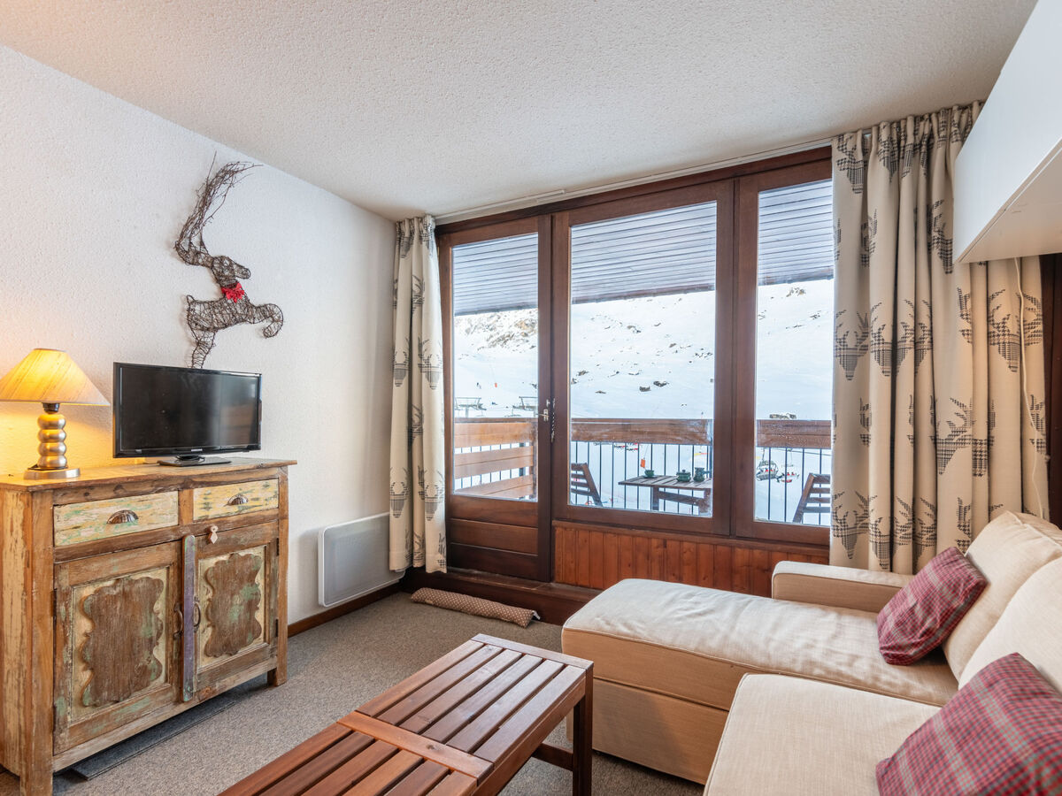 Studio 25 m² Tignes, balcon sud, skis au pied - Photo 2