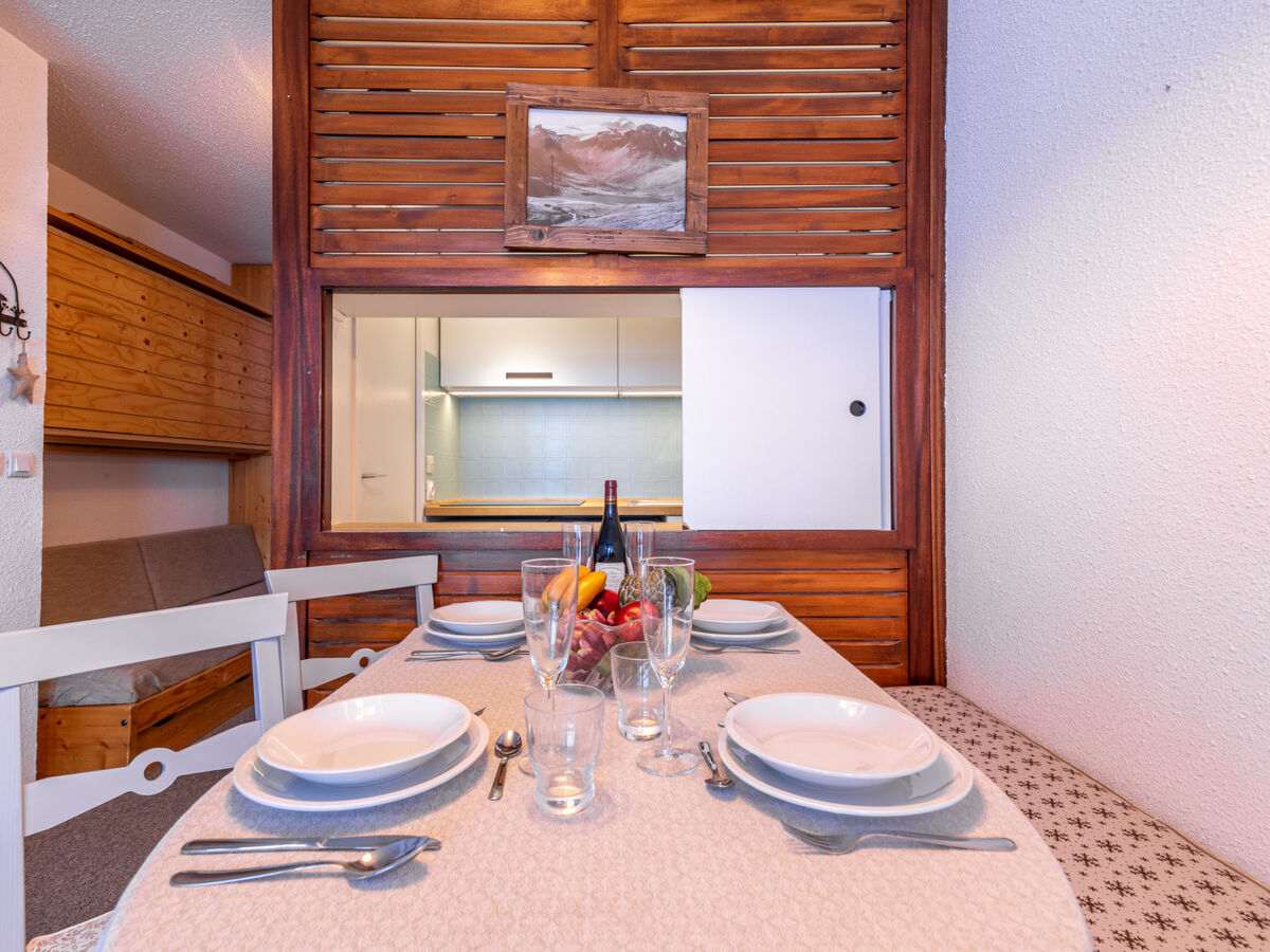 Studio 25 m² Tignes, balcon sud, skis au pied - Photo 12