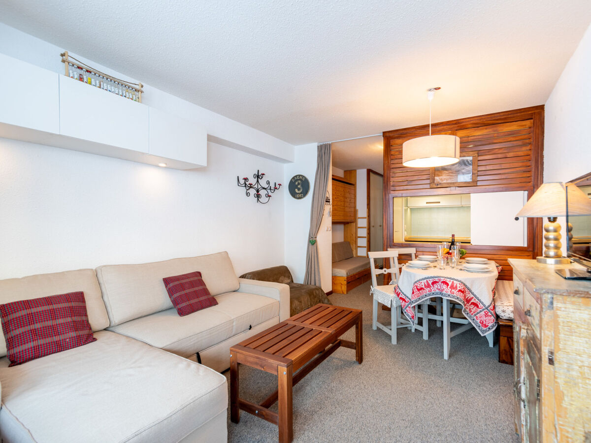 Studio 25 m² Tignes, balcon sud, skis au pied - Photo 13