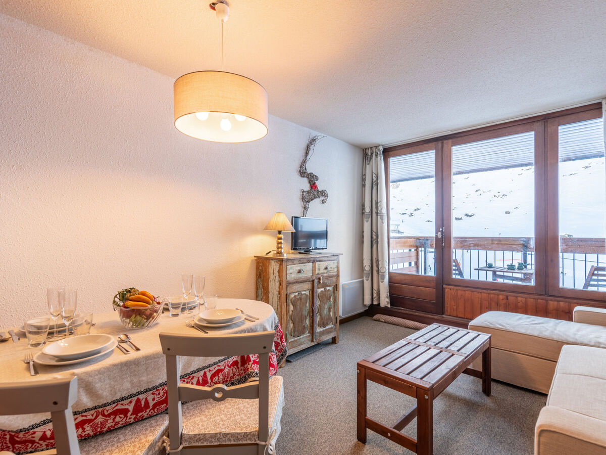 Studio 25 m² Tignes, balcon sud, skis au pied - Photo 14