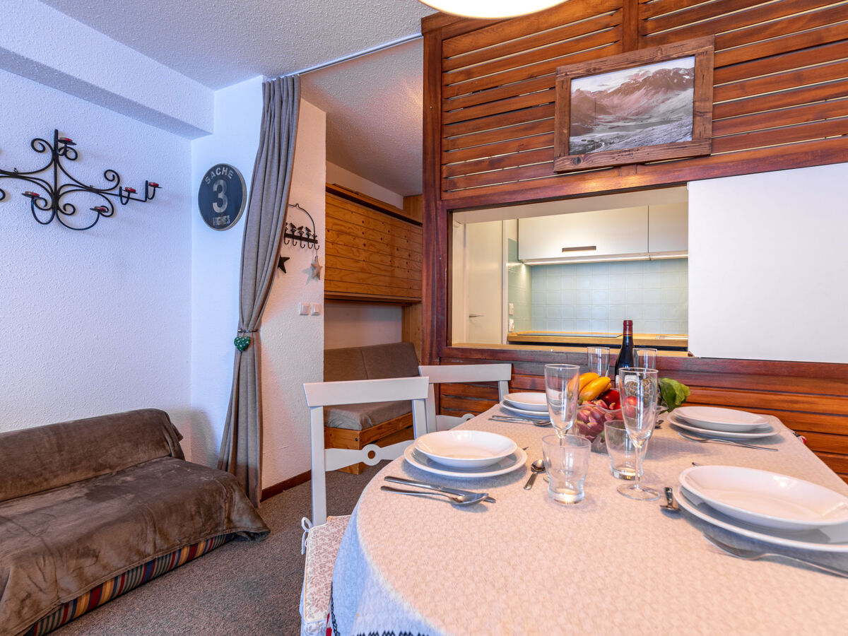 Studio 25 m² Tignes, balcon sud, skis au pied - Photo 18