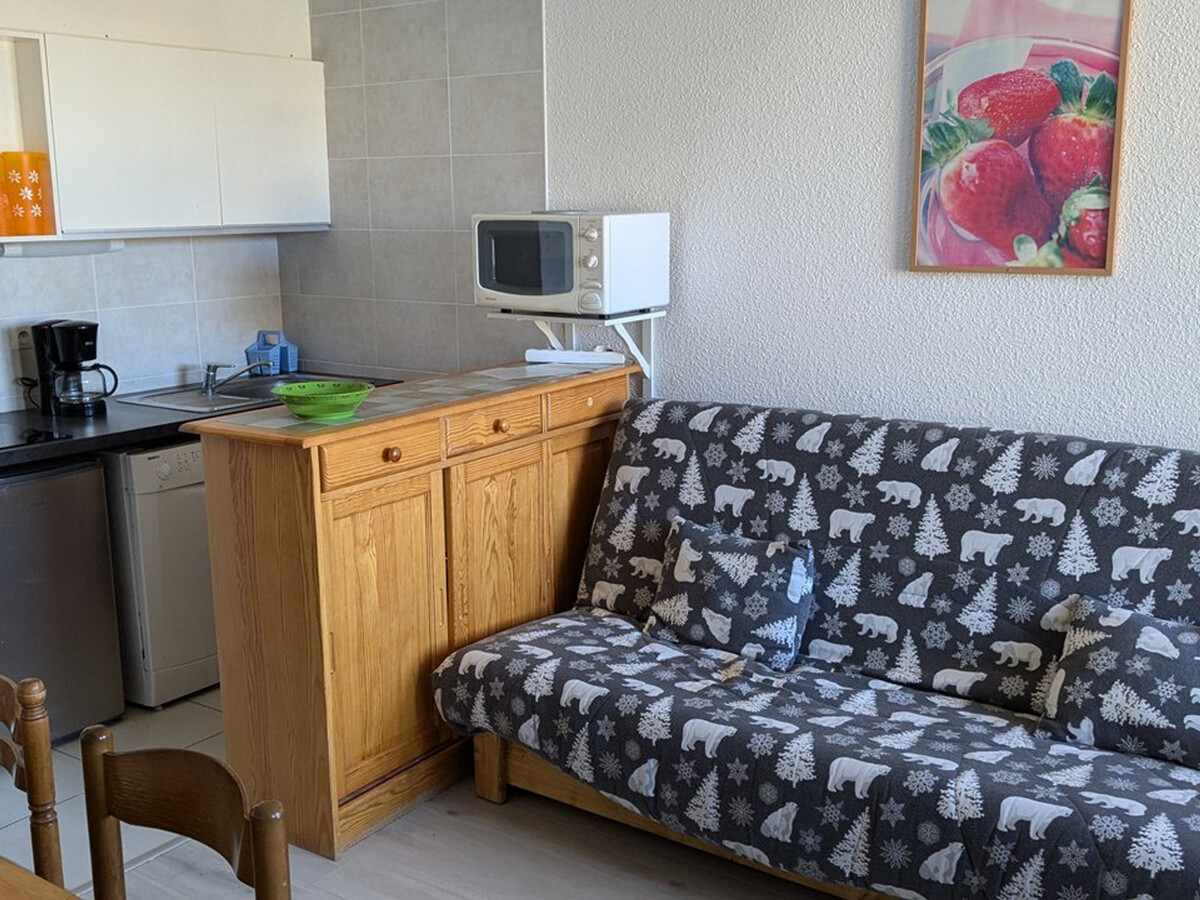 Studio 6 pers, loggia sud, 20 m des pistes à Orcières - Photo 2