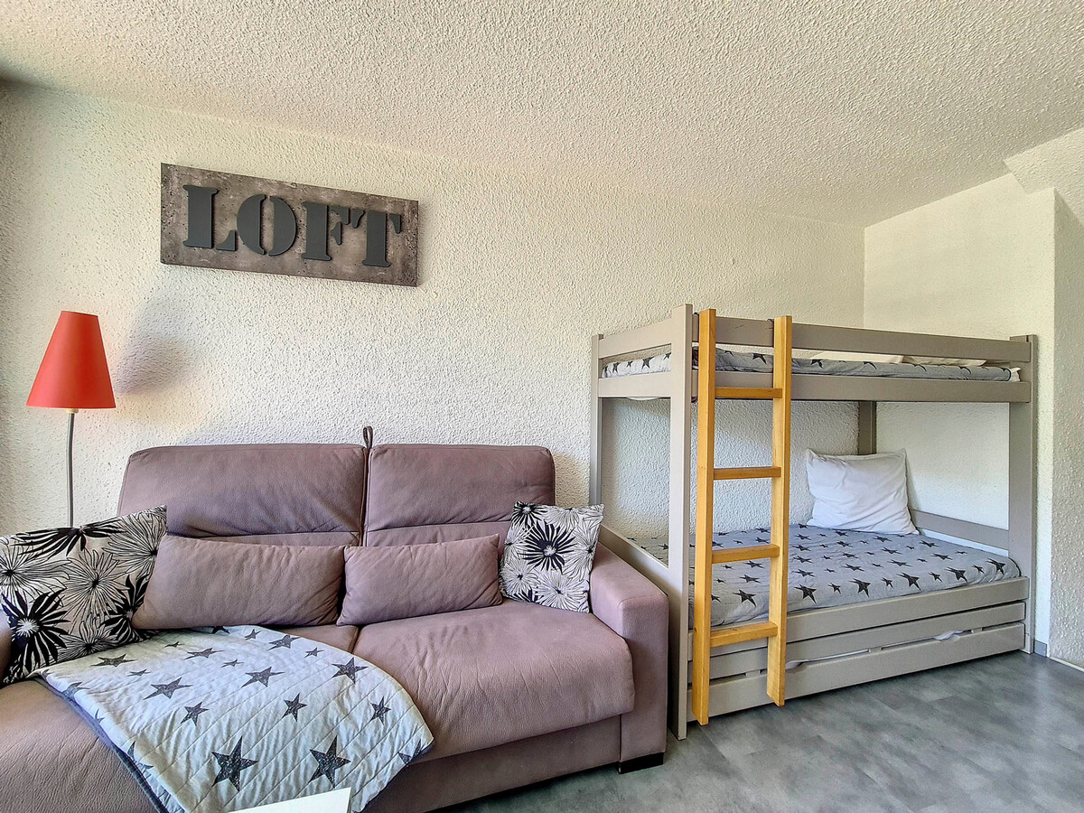 Studio 24m² aux Menuires, balcon sud, pied des pistes - Photo 11