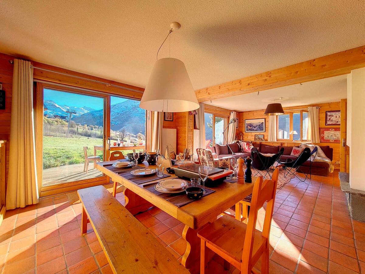 Chalet Crintallia 138m² ski aux pieds aux Menuires - Photo 5