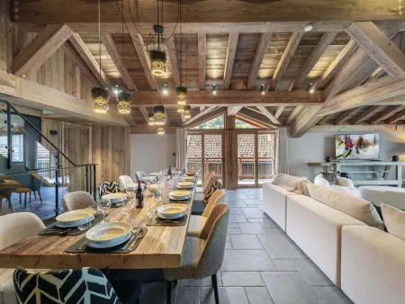 La Ferme d'Édouard, chalet 14 pers. piscine, sauna et hammam : photo 3