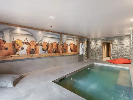 La Ferme d'Édouard, chalet 14 pers. piscine, sauna et hammam : photo 7