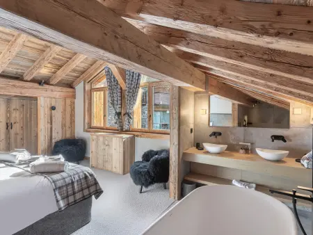La Ferme d'Édouard, chalet 14 pers. piscine, sauna et hammam : photo 12