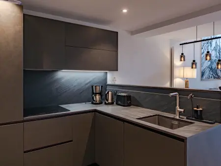 Appartement 91 m² vue Saulire, balcon et parking à Méribel : photo 8