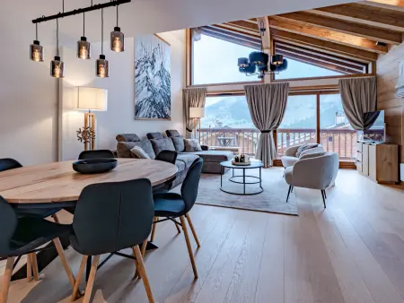 Appartement 91 m² vue Saulire, balcon et parking à Méribel : photo 10