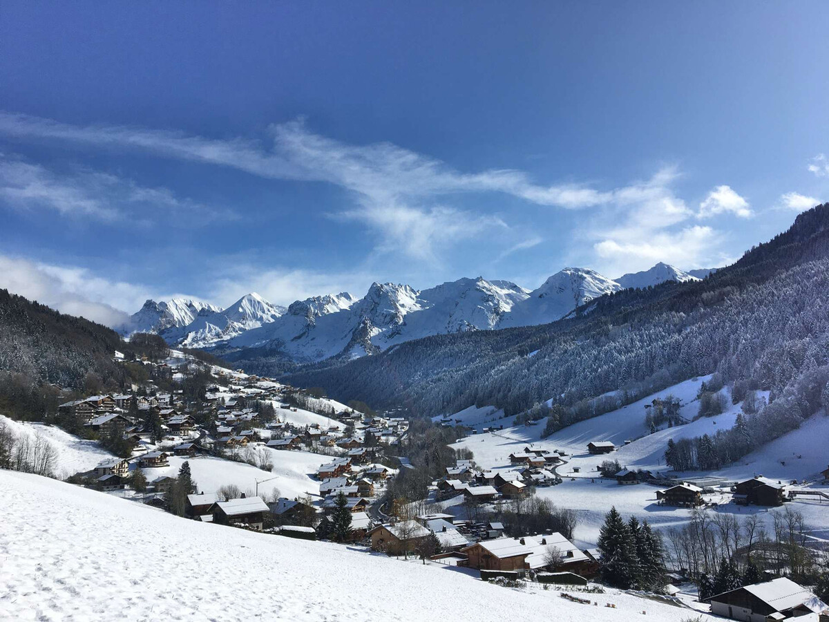Studio 4 pers. au Grand-Bornand, vue Aravis et garage - Photo 11