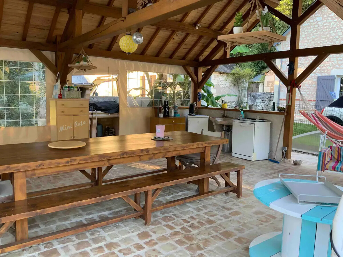Le 6 Cave des Péguets – Gîte 6 pers. piscine et terrain de sport - Photo 2