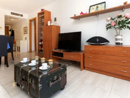 Appartement El Moli – vue piscine, 500 m de la plage : photo 8