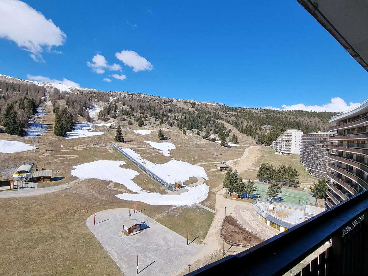 Studio 4 pers. à 50m du télésiège, vue neige - Photo 12