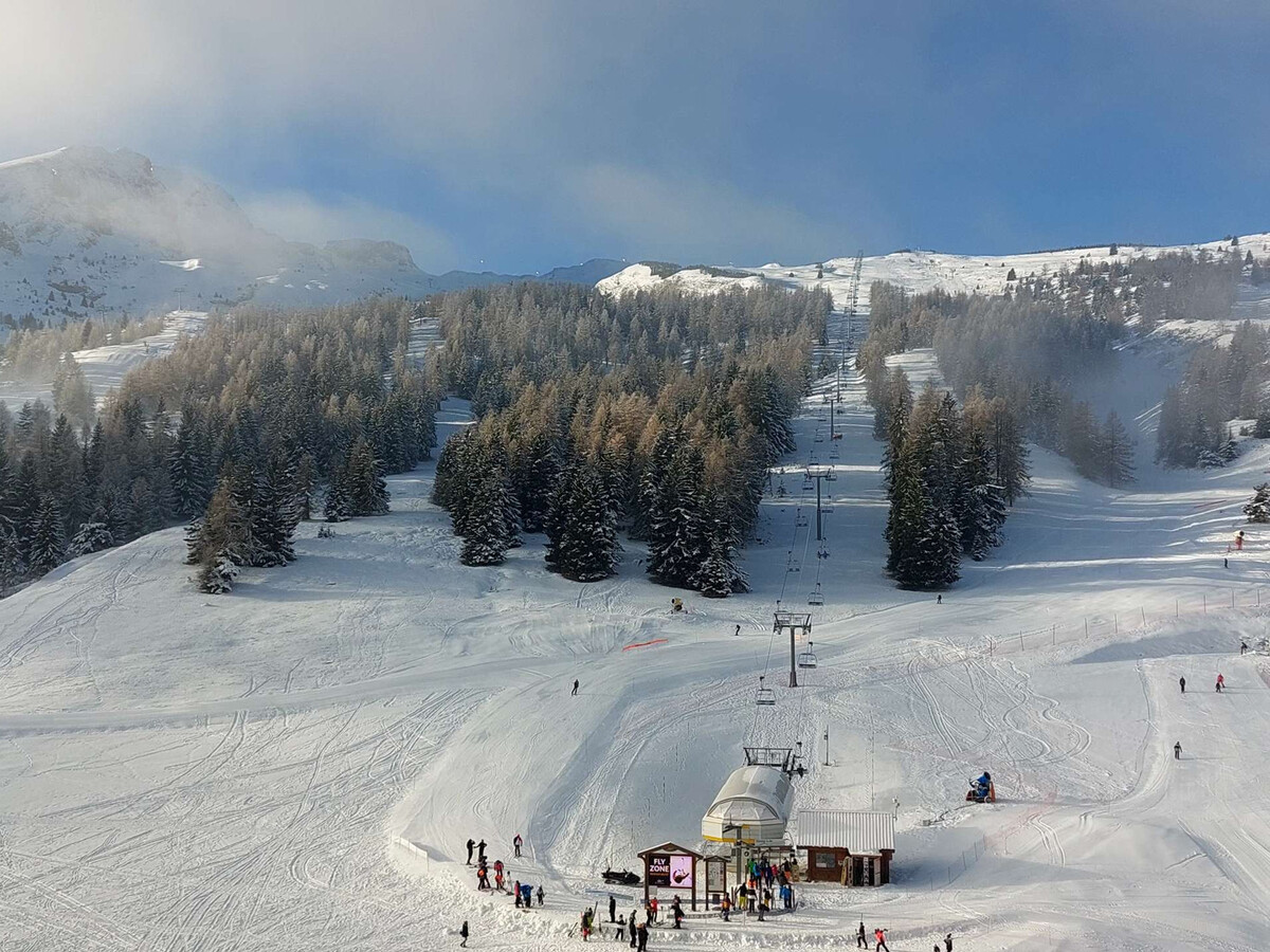 Studio 4 pers. à 50m du télésiège, vue neige - Photo 15