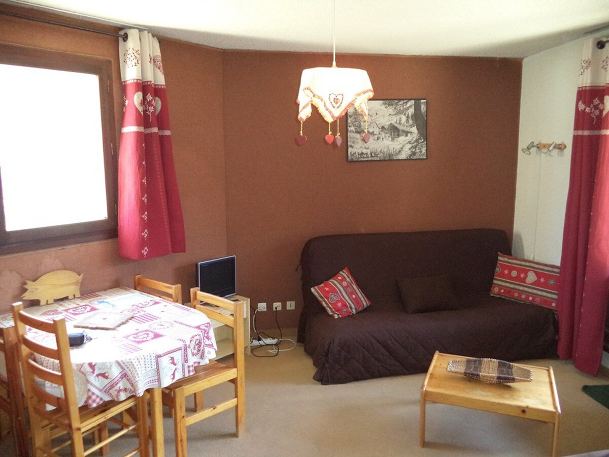 Studio 4 pers aux Orres, balcon sud-est face aux pistes - Photo 1