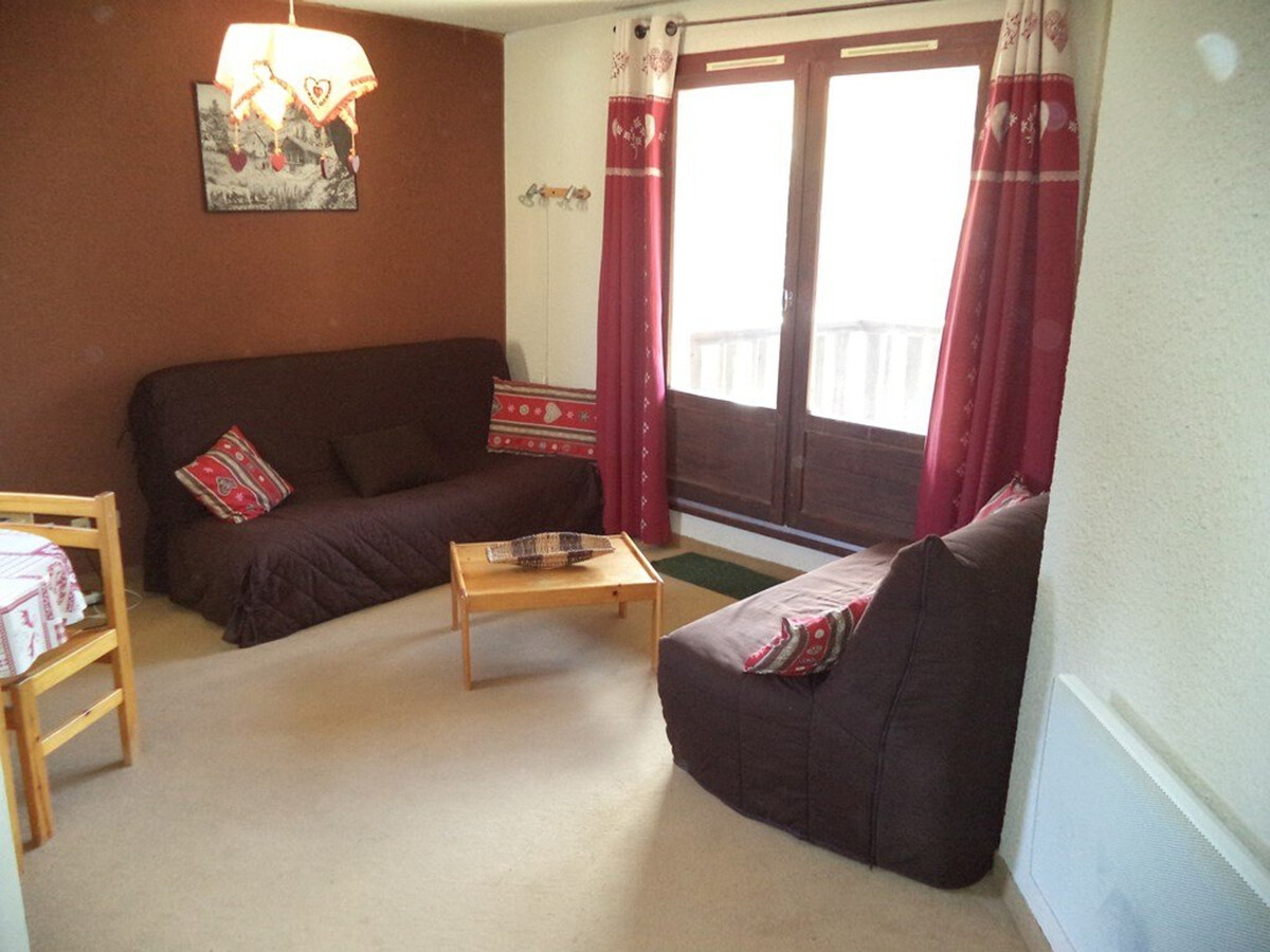 Studio 4 pers aux Orres, balcon sud-est face aux pistes - Photo 3