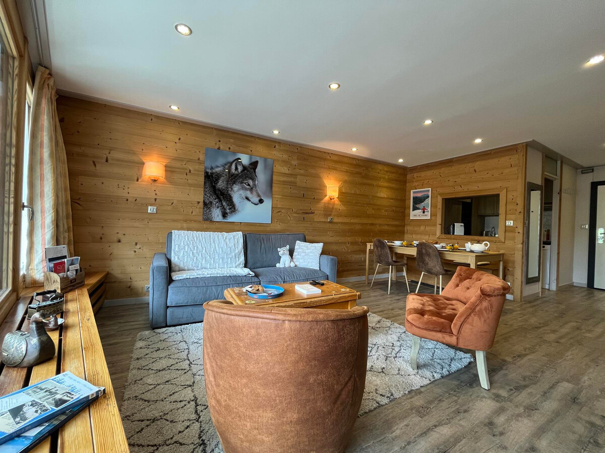 Appartement Val-d'Isère, balcon sud, vue montagne - Photo 1