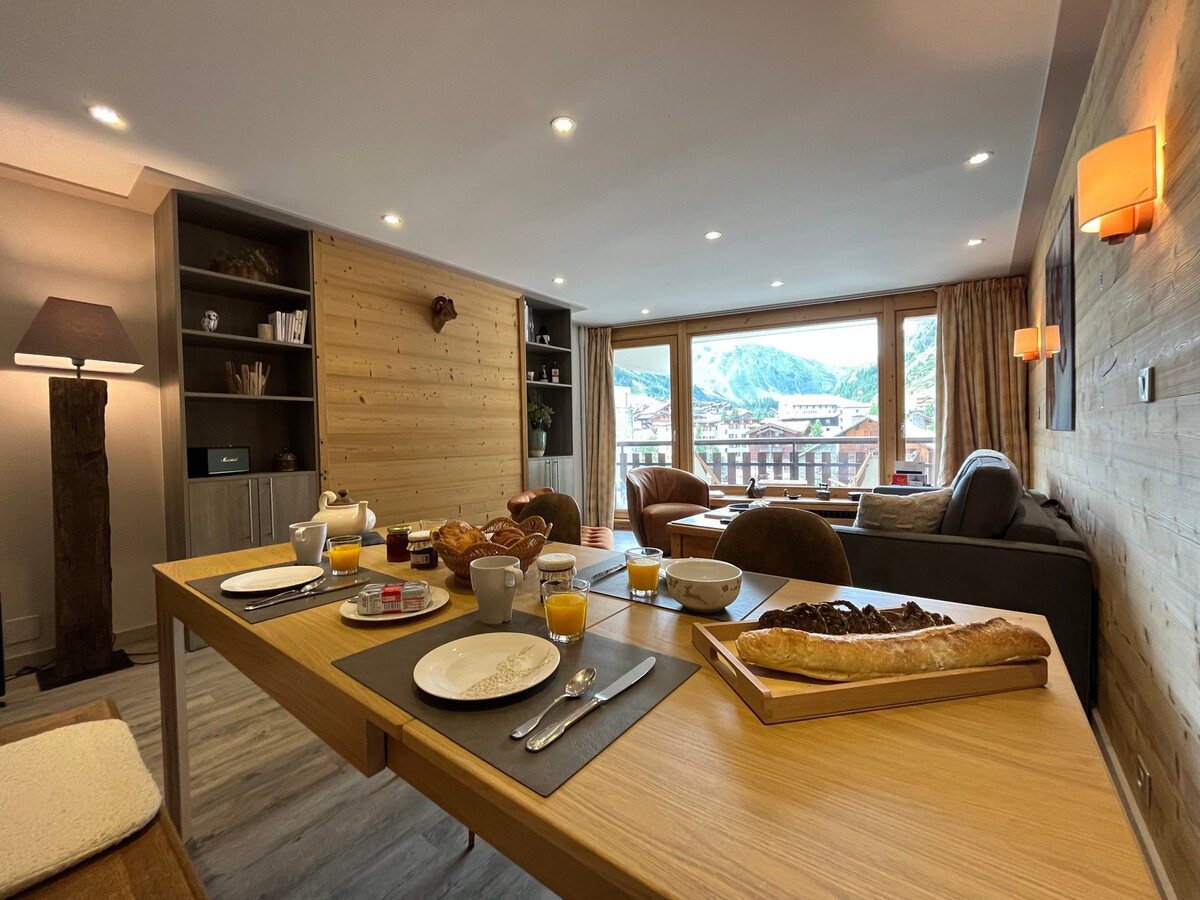 Appartement Val-d'Isère, balcon sud, vue montagne - Photo 3