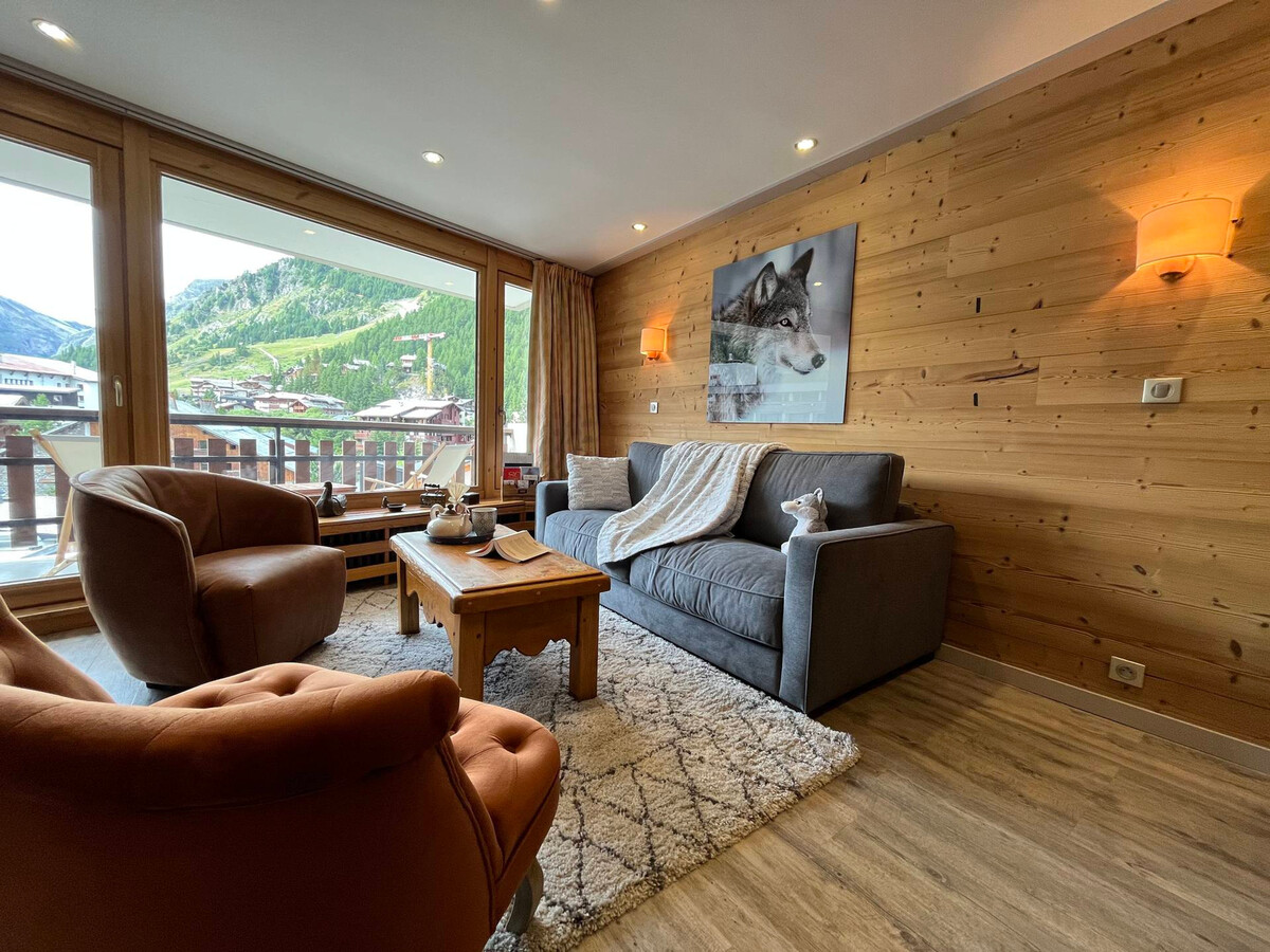 Appartement Val-d'Isère, balcon sud, vue montagne - Photo 5