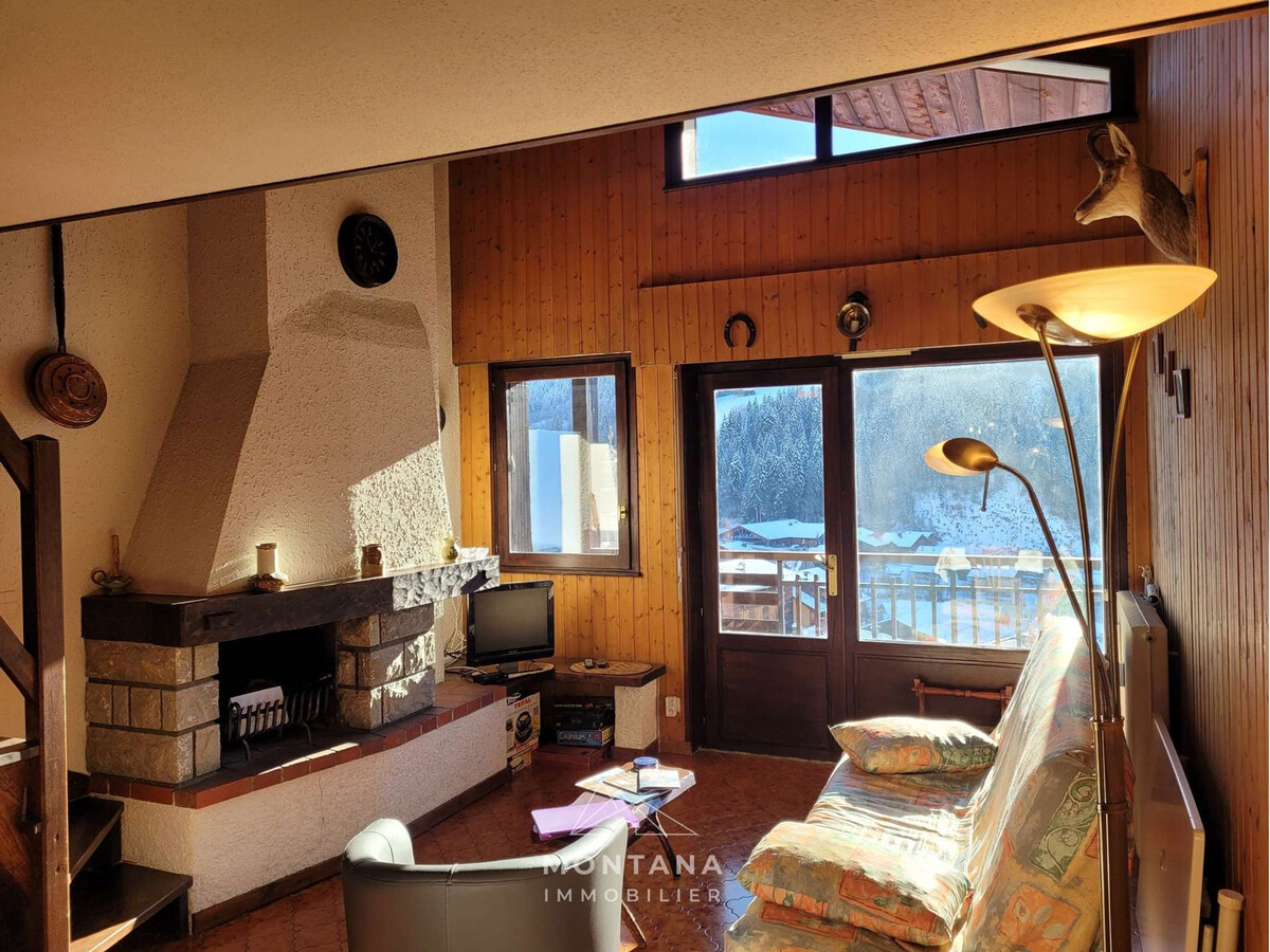 T3 + mezzanine vue Aravis au Grand-Bornand - Photo 1