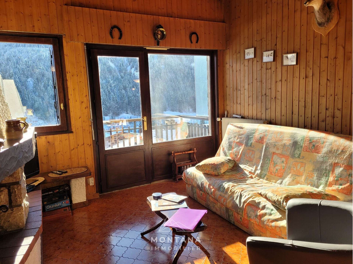T3 + mezzanine vue Aravis au Grand-Bornand - Photo 2