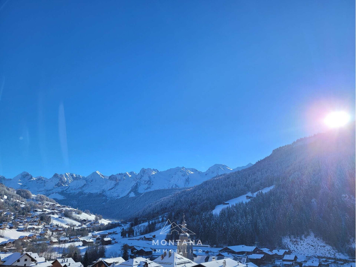 T3 + mezzanine vue Aravis au Grand-Bornand - Photo 13