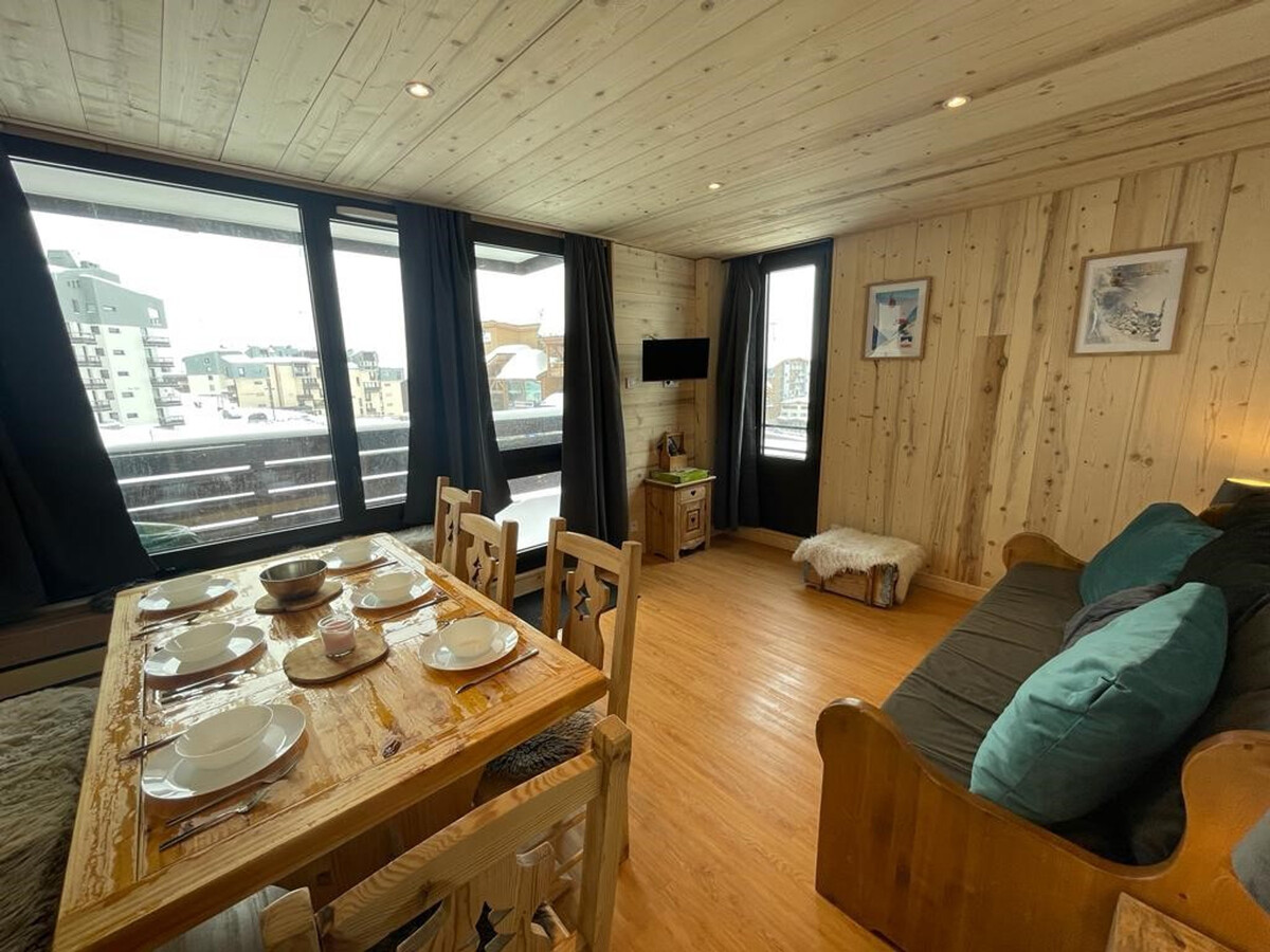Studio cabine 26m² balcon, centre Tignes Val Claret - Photo 1