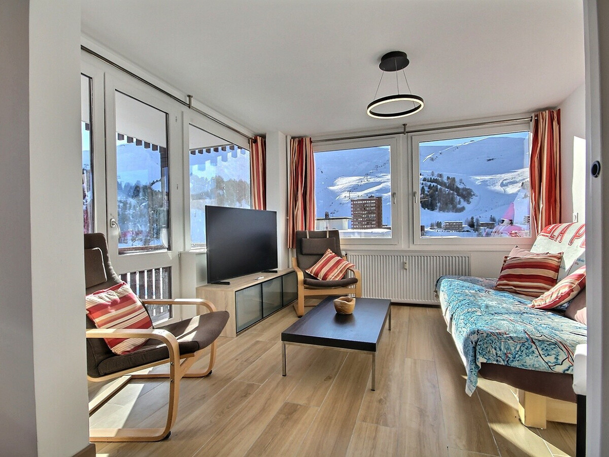 Appartement 4 pers. rénové, grand balcon vue pistes à La Plagne - Photo 1