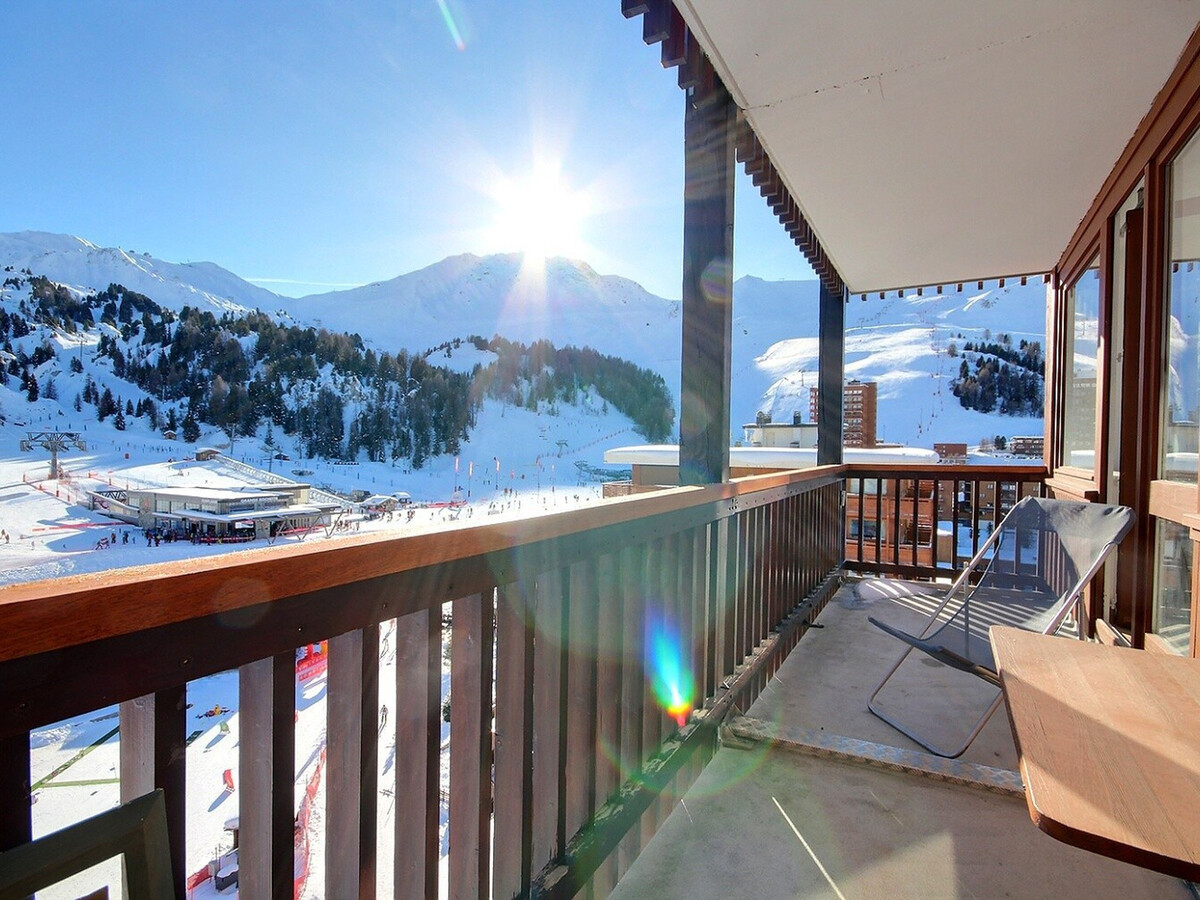 Appartement 4 pers. rénové, grand balcon vue pistes à La Plagne - Photo 4