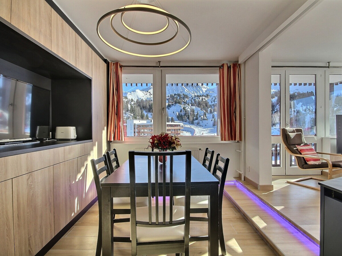 Appartement 4 pers. rénové, grand balcon vue pistes à La Plagne - Photo 5