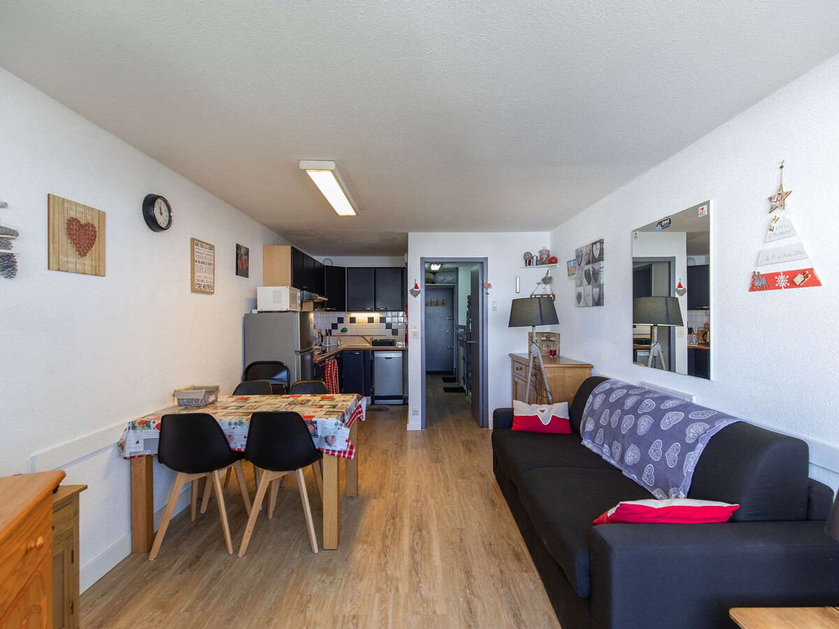 Studio 5 pers avec balcon, casier ski à La Mongie - Photo 2
