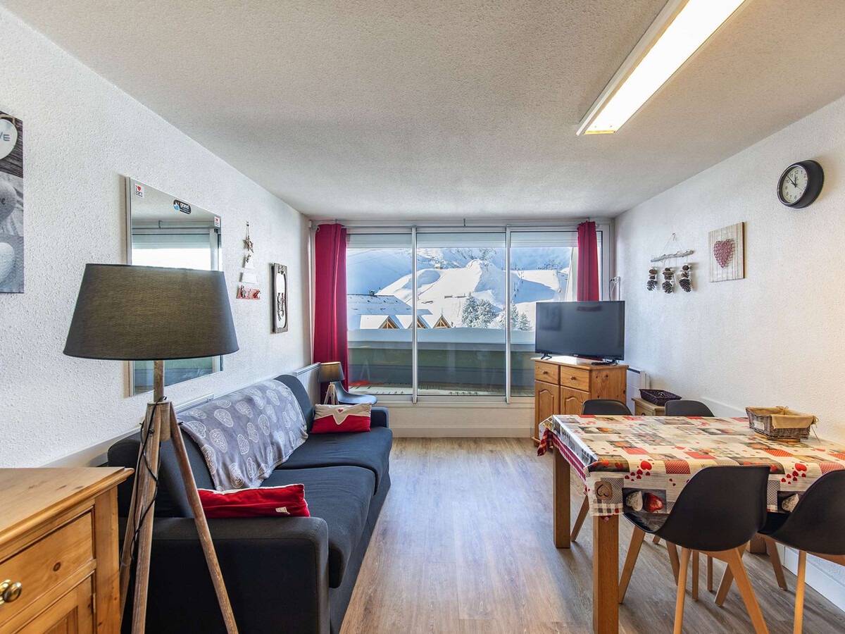 Studio 5 pers avec balcon, casier ski à La Mongie - Photo 3
