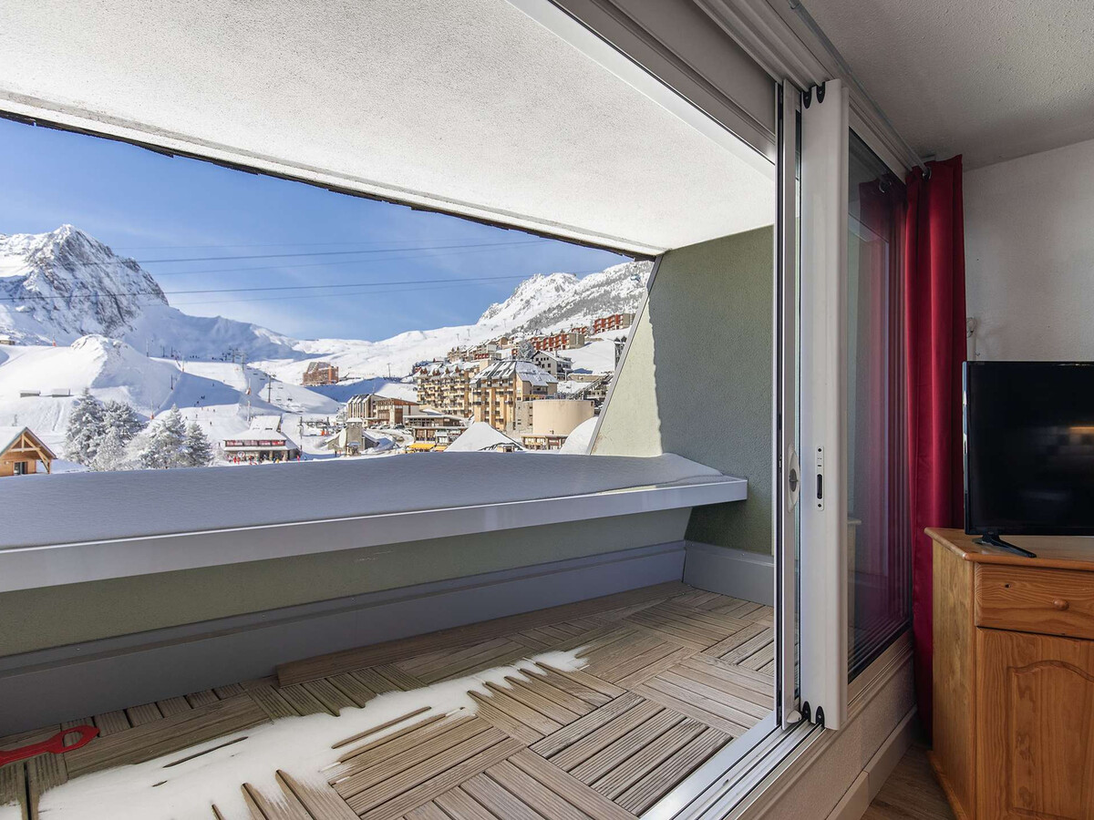 Studio 5 pers avec balcon, casier ski à La Mongie - Photo 7