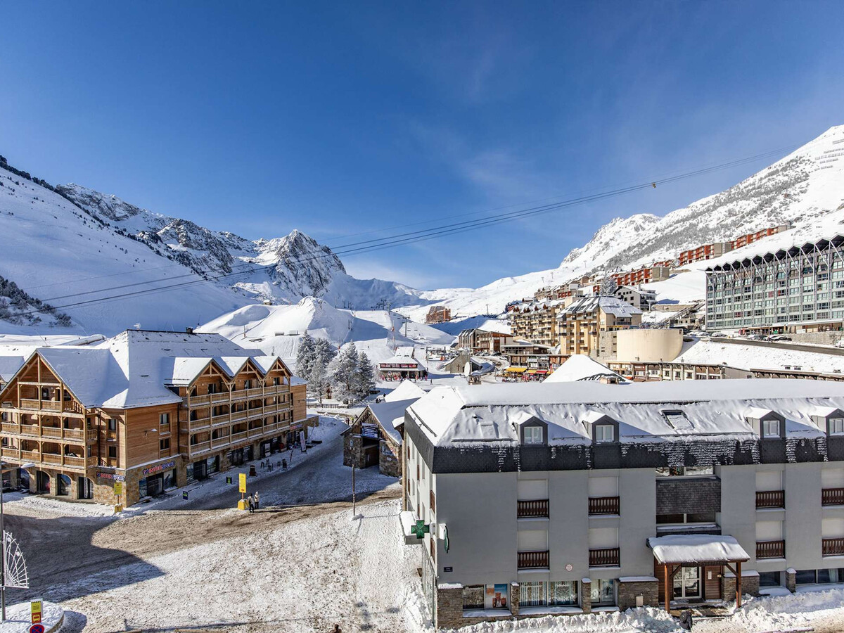 Studio 5 pers avec balcon, casier ski à La Mongie - Photo 8