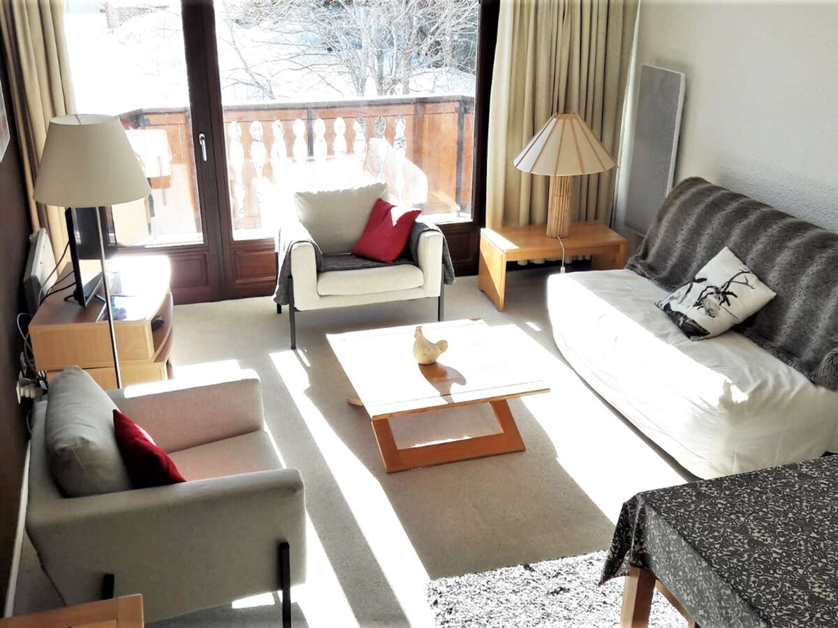Appart 6 pers, balcon sud - Centre Alpe d'Huez - Photo 1