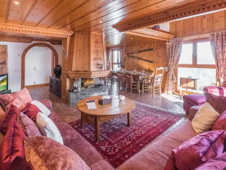 Location appartement à Courchevel 1850, Courchevel 1850 - Appartement skis aux pieds avec spa, 3 chambres pour 6 personnes