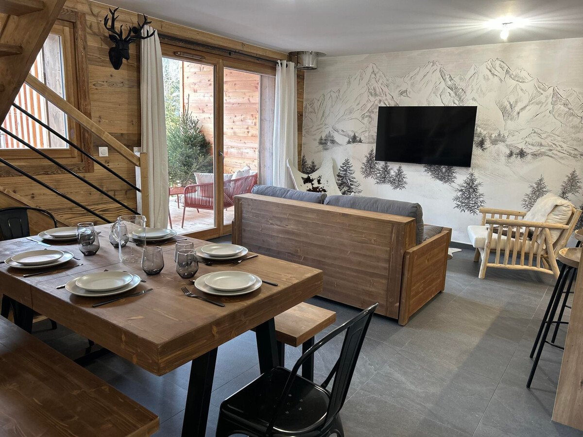 Duplex 8 couchages aux Gets - Standing proche pistes - Photo 3