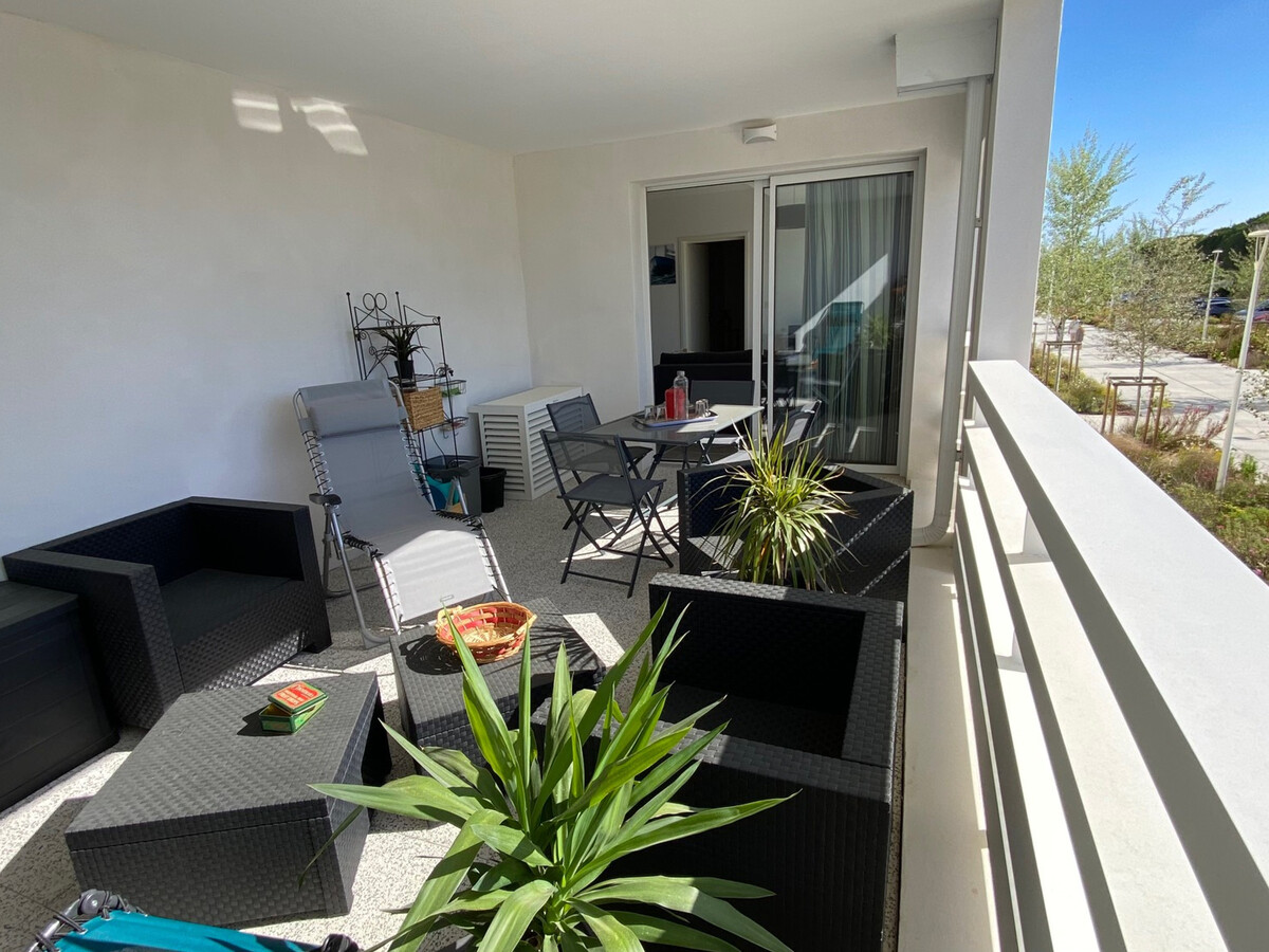 T2 climatisé Port Leucate, 400m plage, terrasse - Photo 2