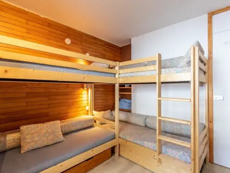 Studio rénové 4 pers, balcon, centre Plagne Bellecôte : photo 11