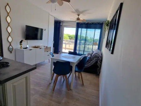 Appartement 2 pièces climatisé avec terrasse à Port Camargue : photo 5
