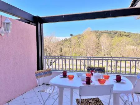 Location appartement à Le Lavandou, Duplex familial avec terrasse, proche plage, parking privé - 4 couchages, Le Lavandou