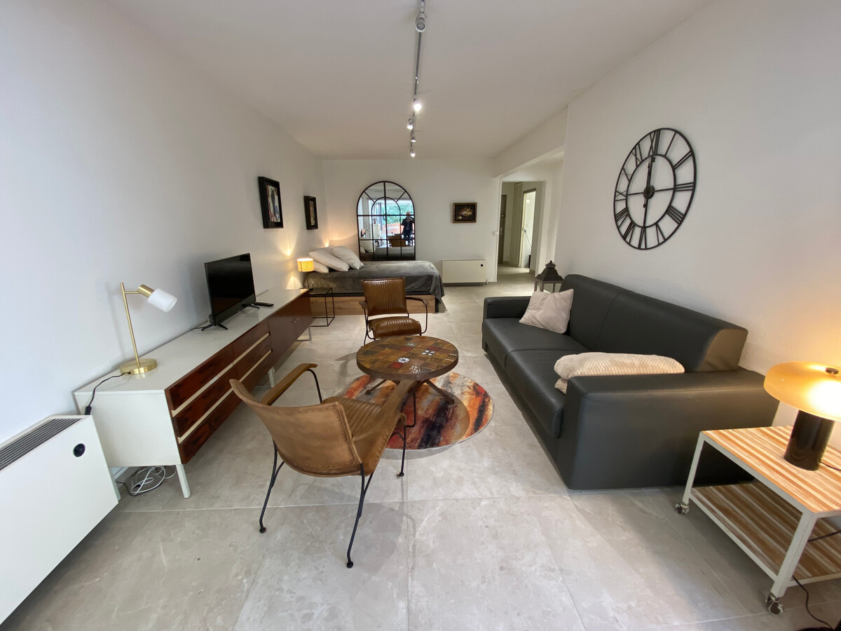 Studio rénové 50m² avec terrasse et parking souterrain - Photo 5