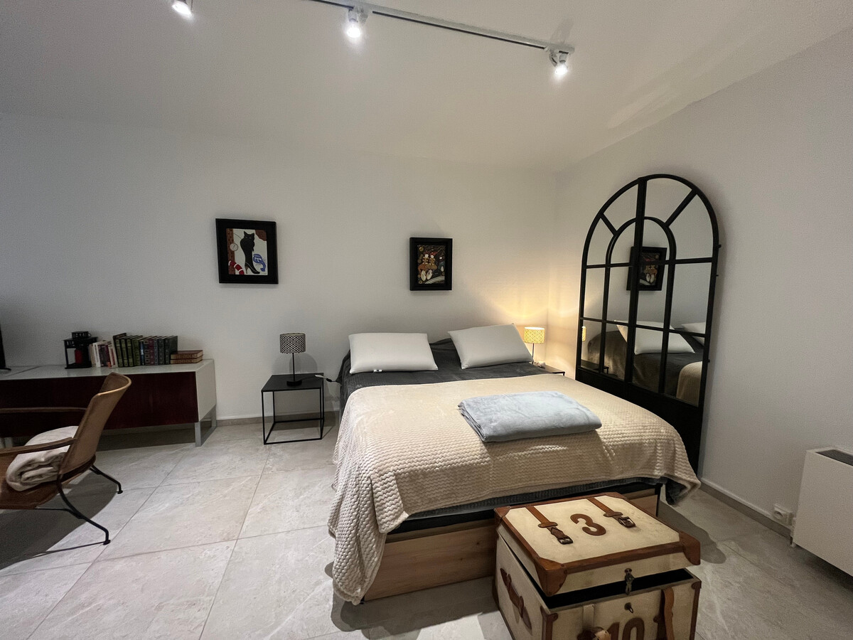 Studio rénové 50m² avec terrasse et parking souterrain - Photo 9
