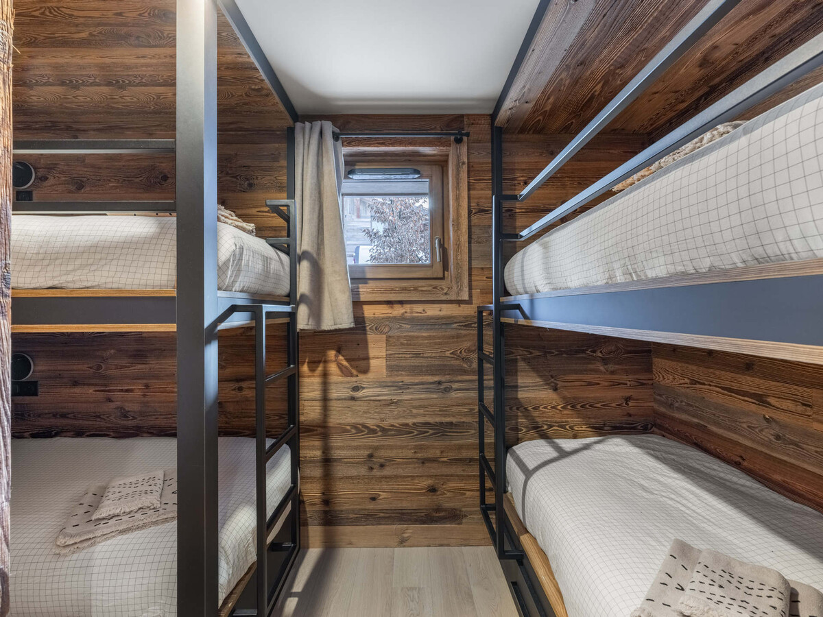Appartement 9 pers., 3 chambres, piscine et spa à Megève - Photo 10
